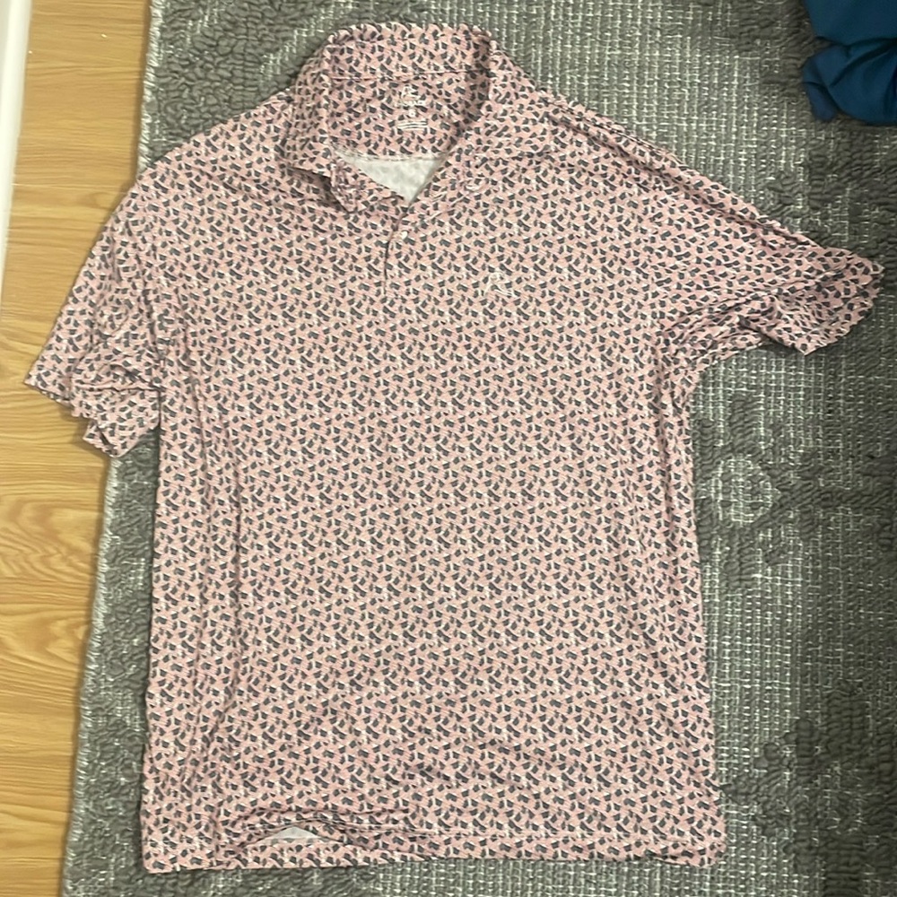 Rhoback pink american flag shirt